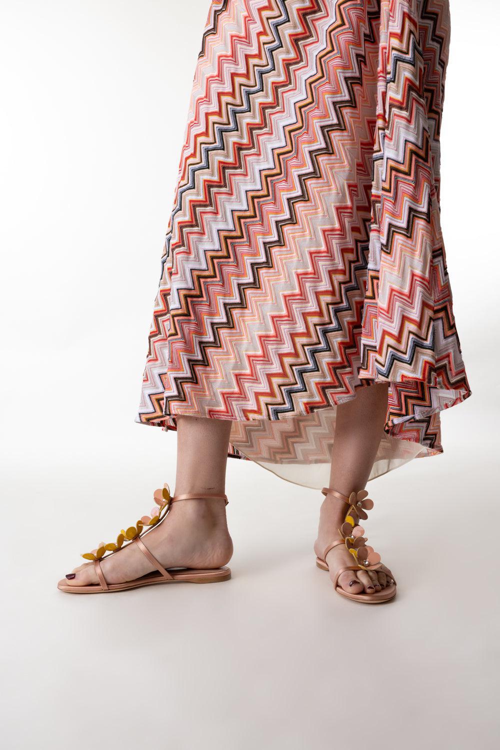 Flower Sandal - Nude - Image 2