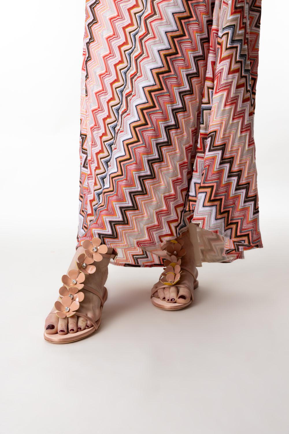 Flower Sandal - Nude - Image 4