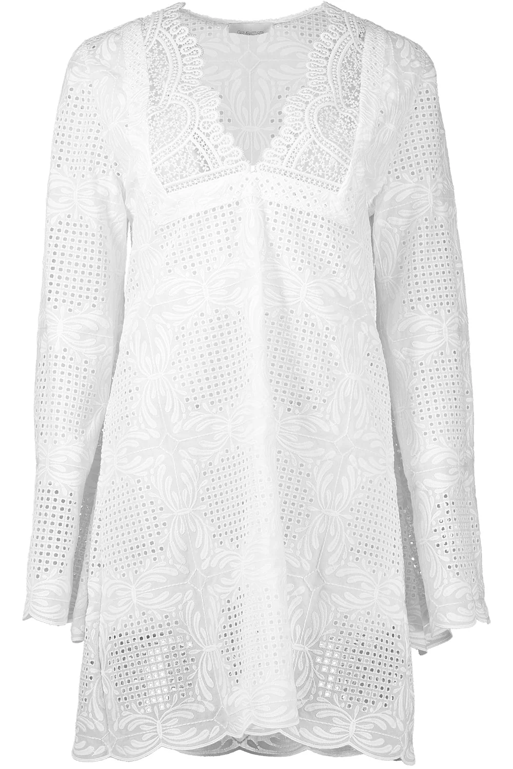 Long Sleeve Embroidered Dress