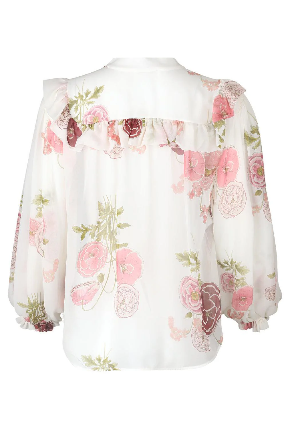 Long Sleeve Floral Blouse - Image 4