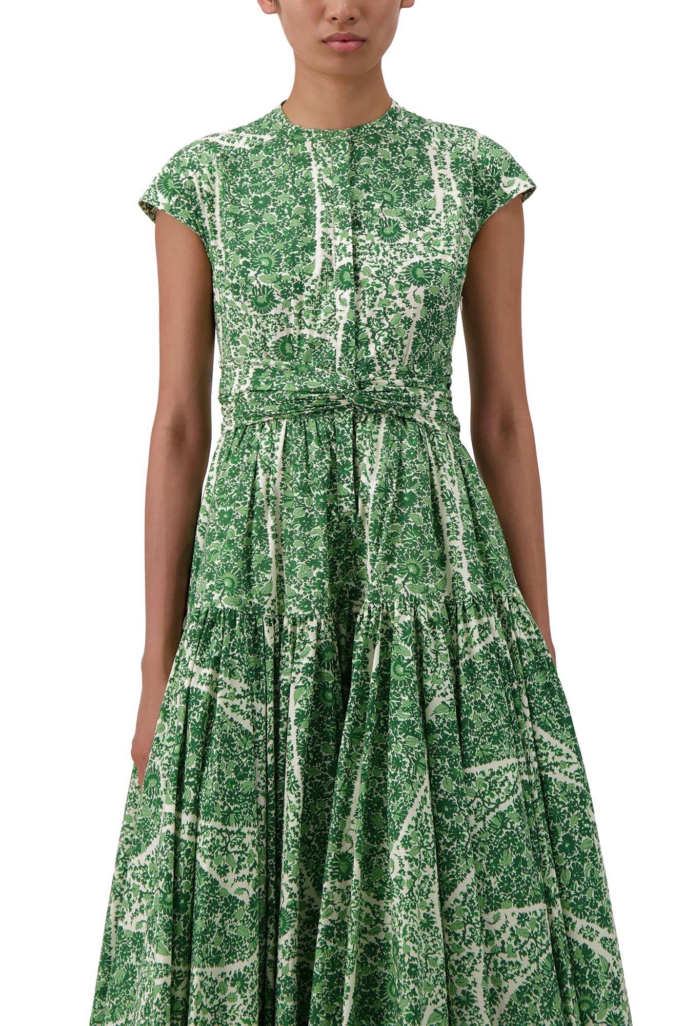 Printed Poplin Dress - Image 3