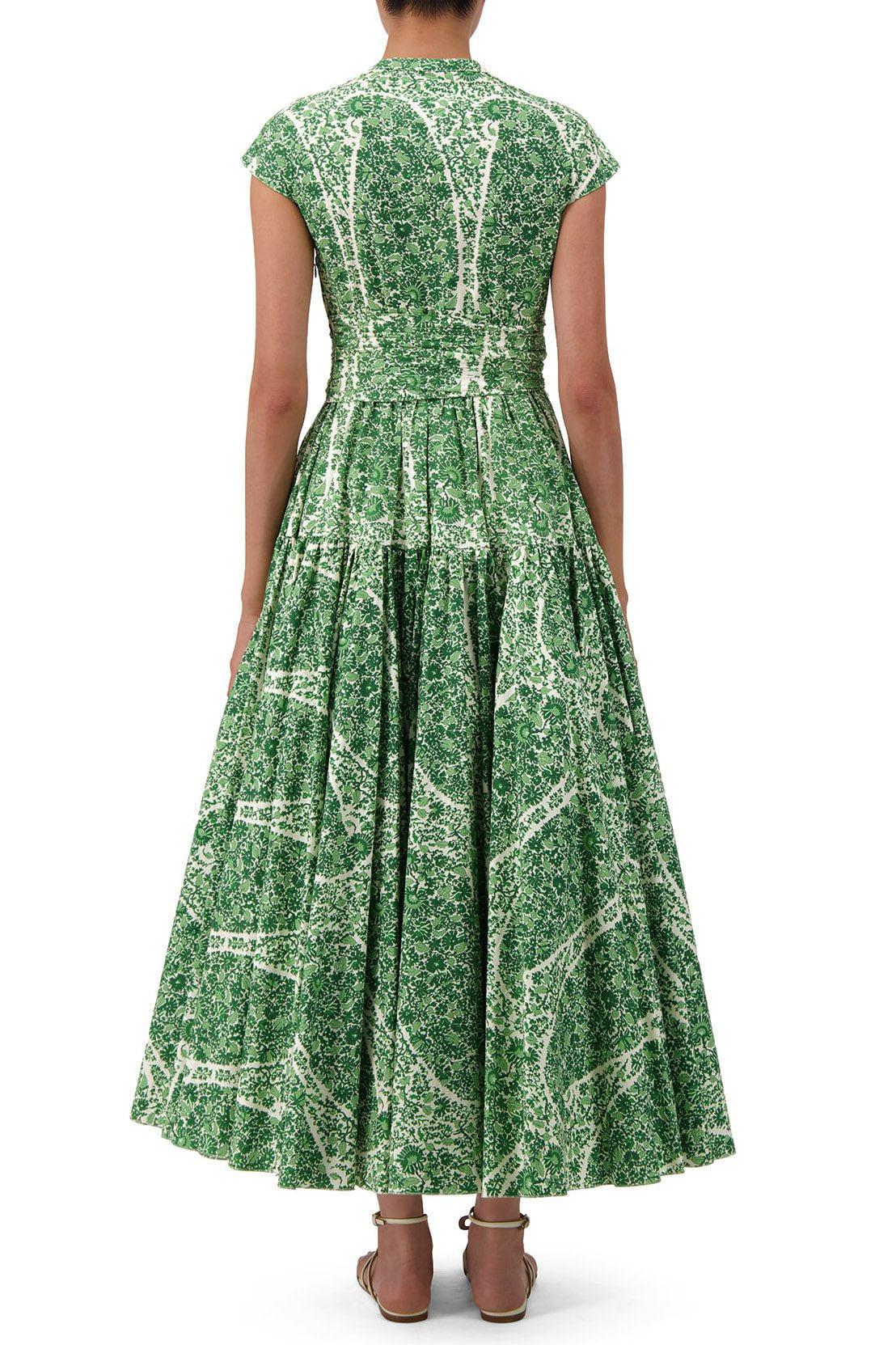 Printed Poplin Dress - Image 4