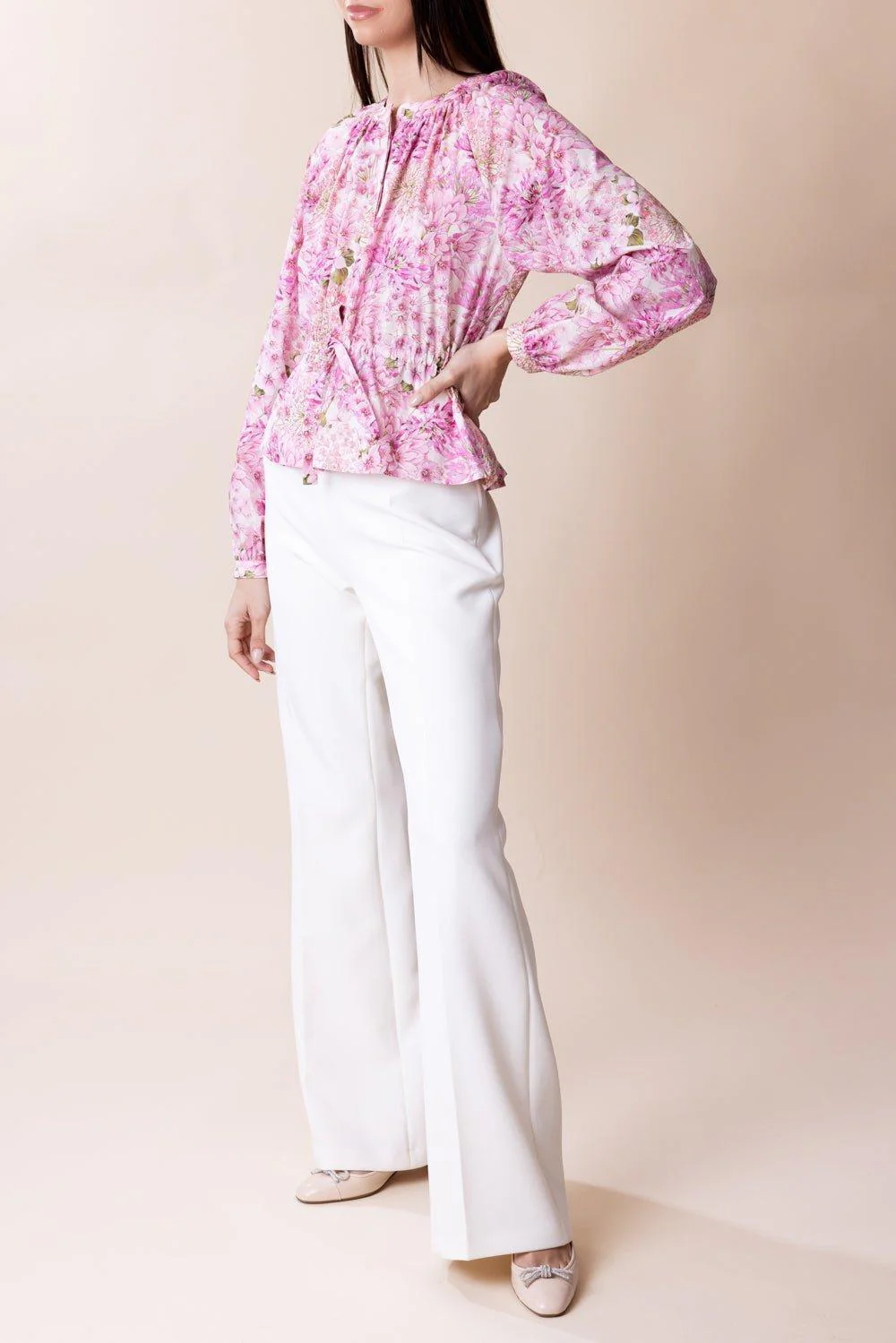 Tie Waist Blouse - Image 3
