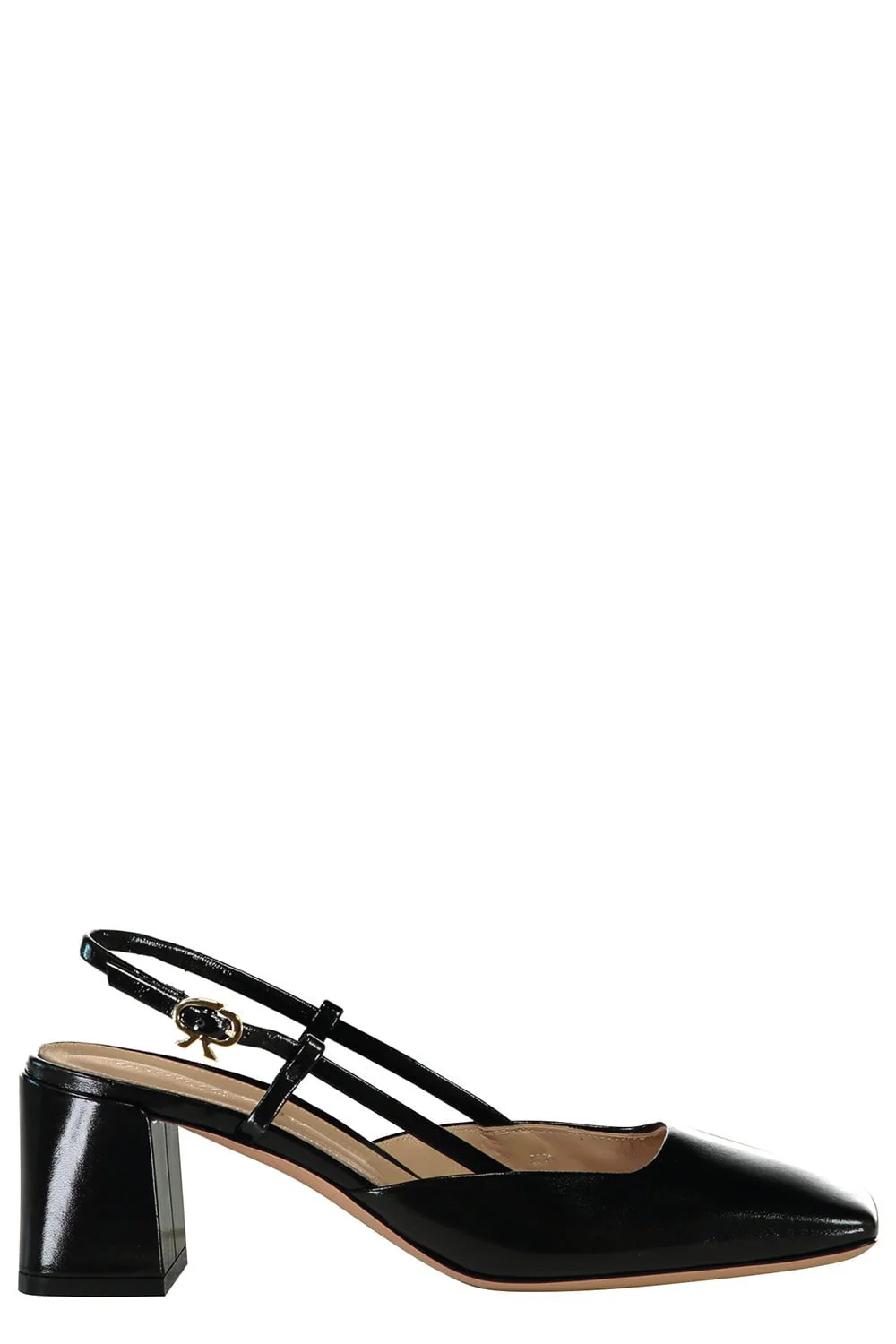 Square Toe Slingback Pump