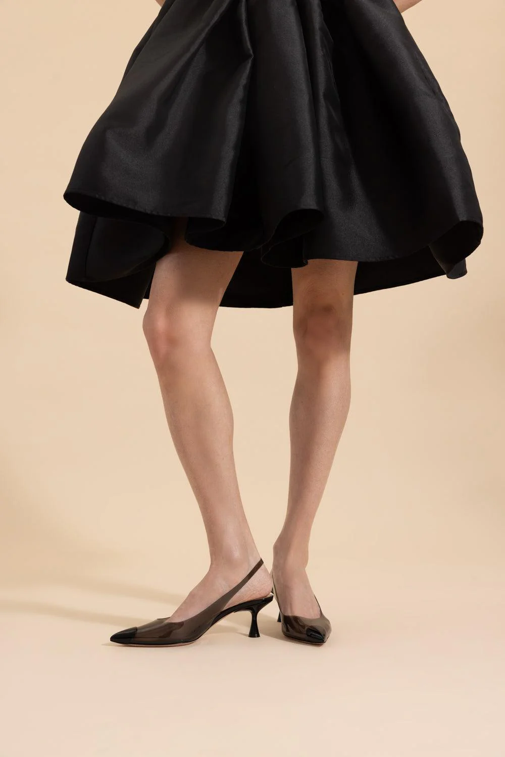 Vernice Slingback - Fume Black - Image 2