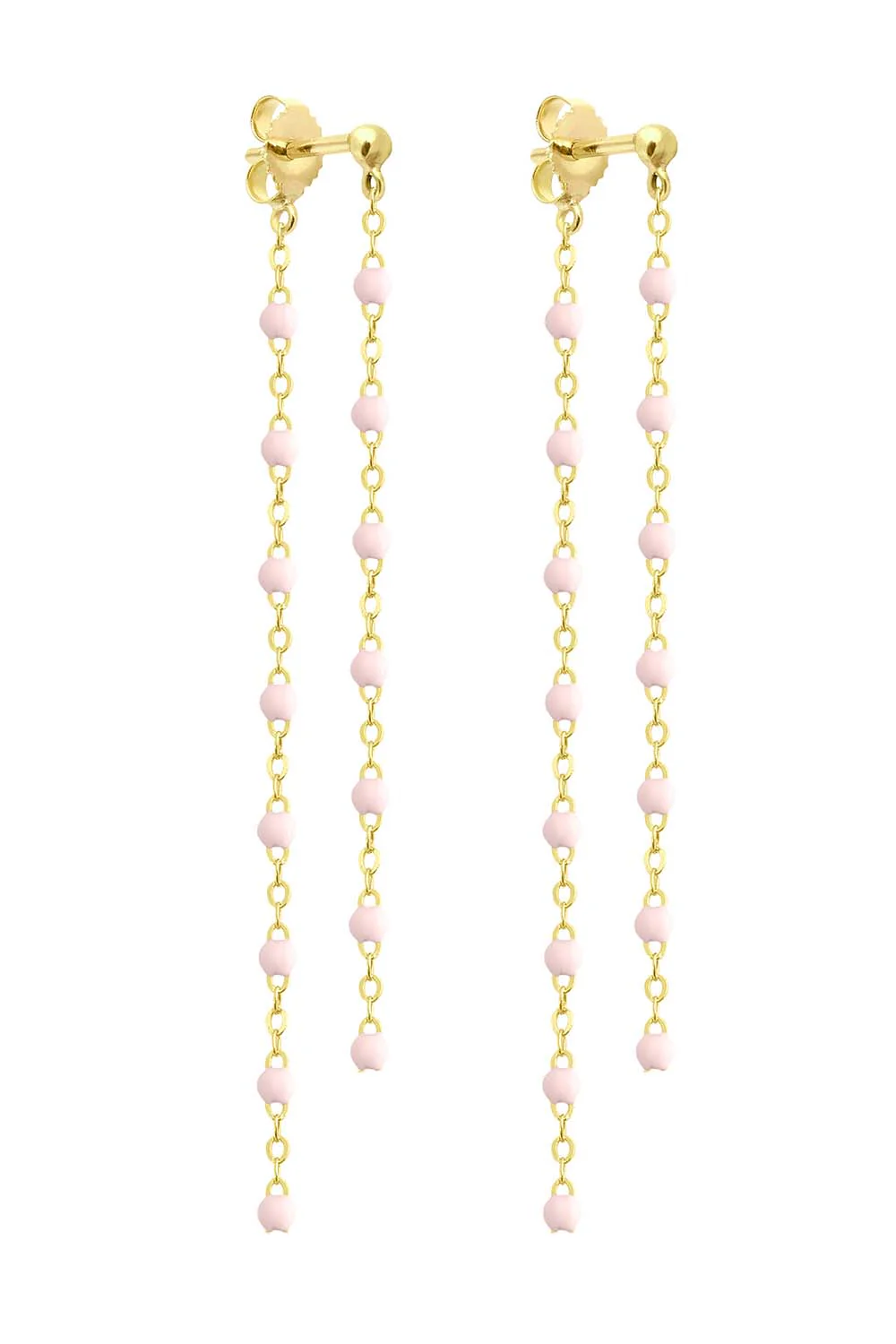 Classic Gigi Dangling Earrings - Baby Pink