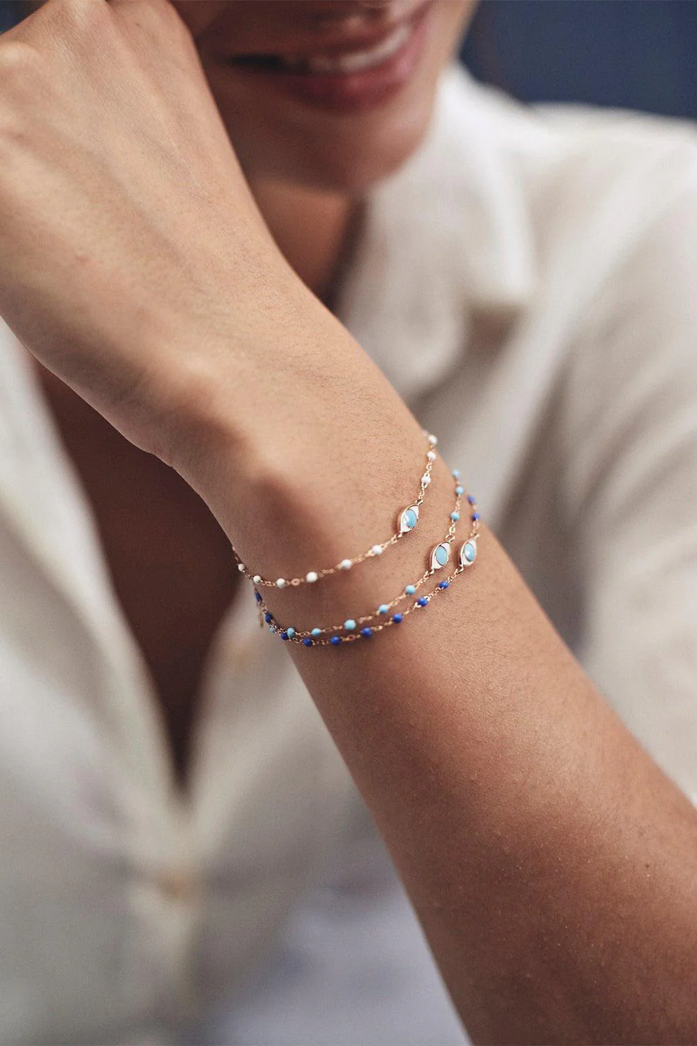 Classic Gigi Eye Bracelet - 6.7in - Image 2