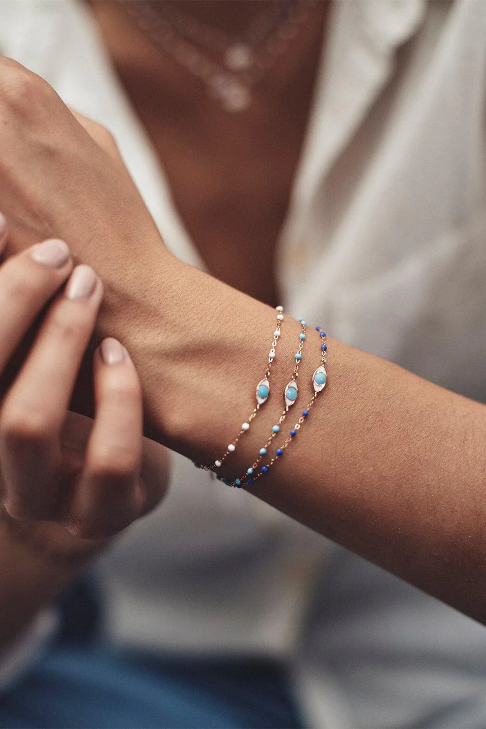 Classic Gigi Eye Bracelet - 6.7in - Image 3