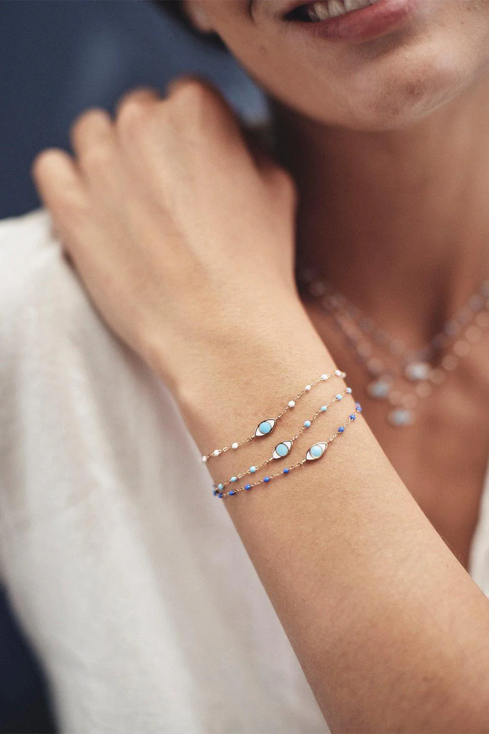 Classic Gigi Eye Bracelet - 6.7in - Image 4