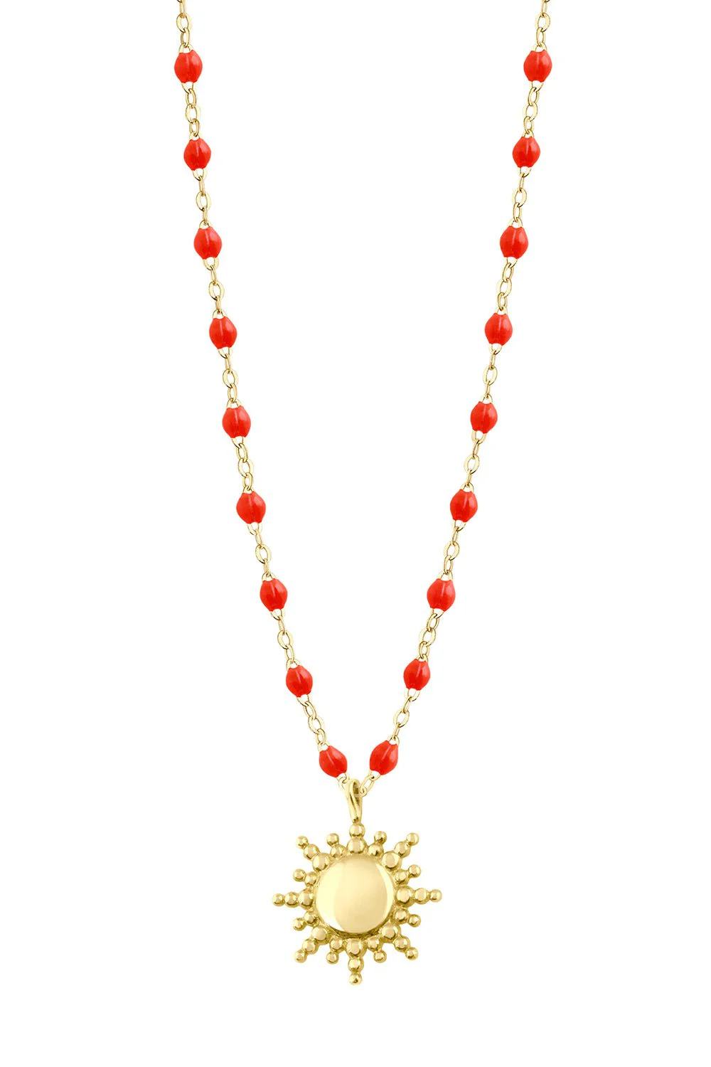 Sun Classic Gigi Necklace - 16.5in - Coral