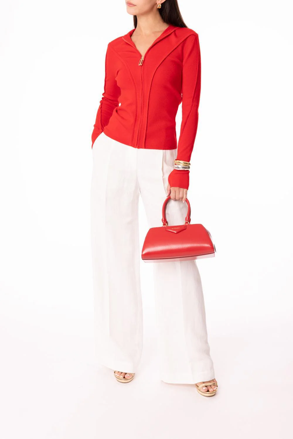 Antigona Small Bag - Vermillion - Image 2