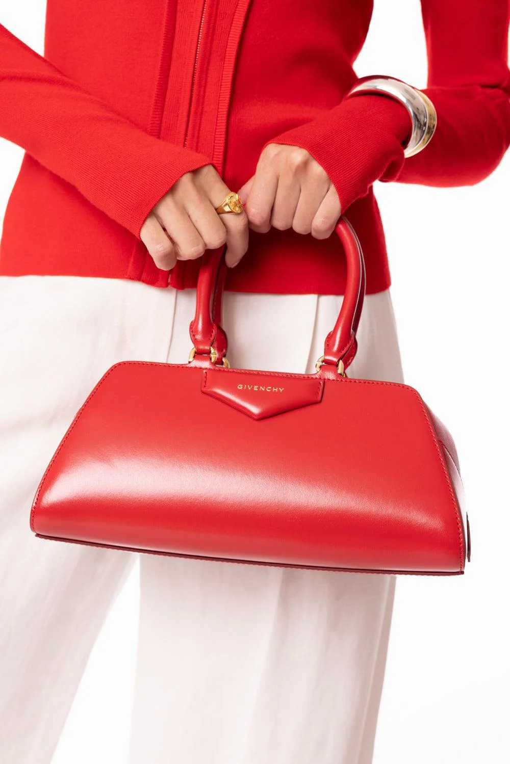 Antigona Small Bag - Vermillion - Image 3