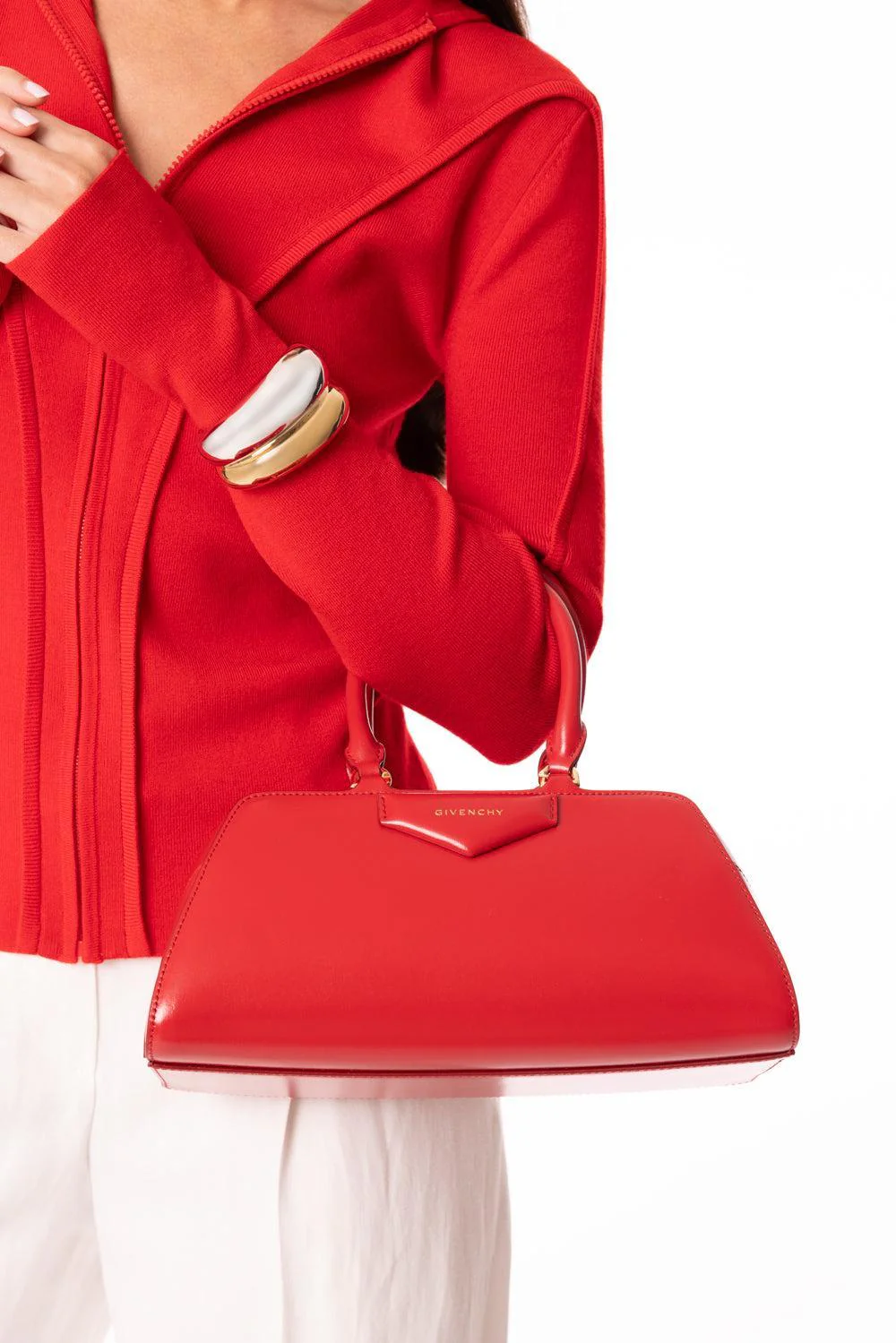 Antigona Small Bag - Vermillion - Image 4