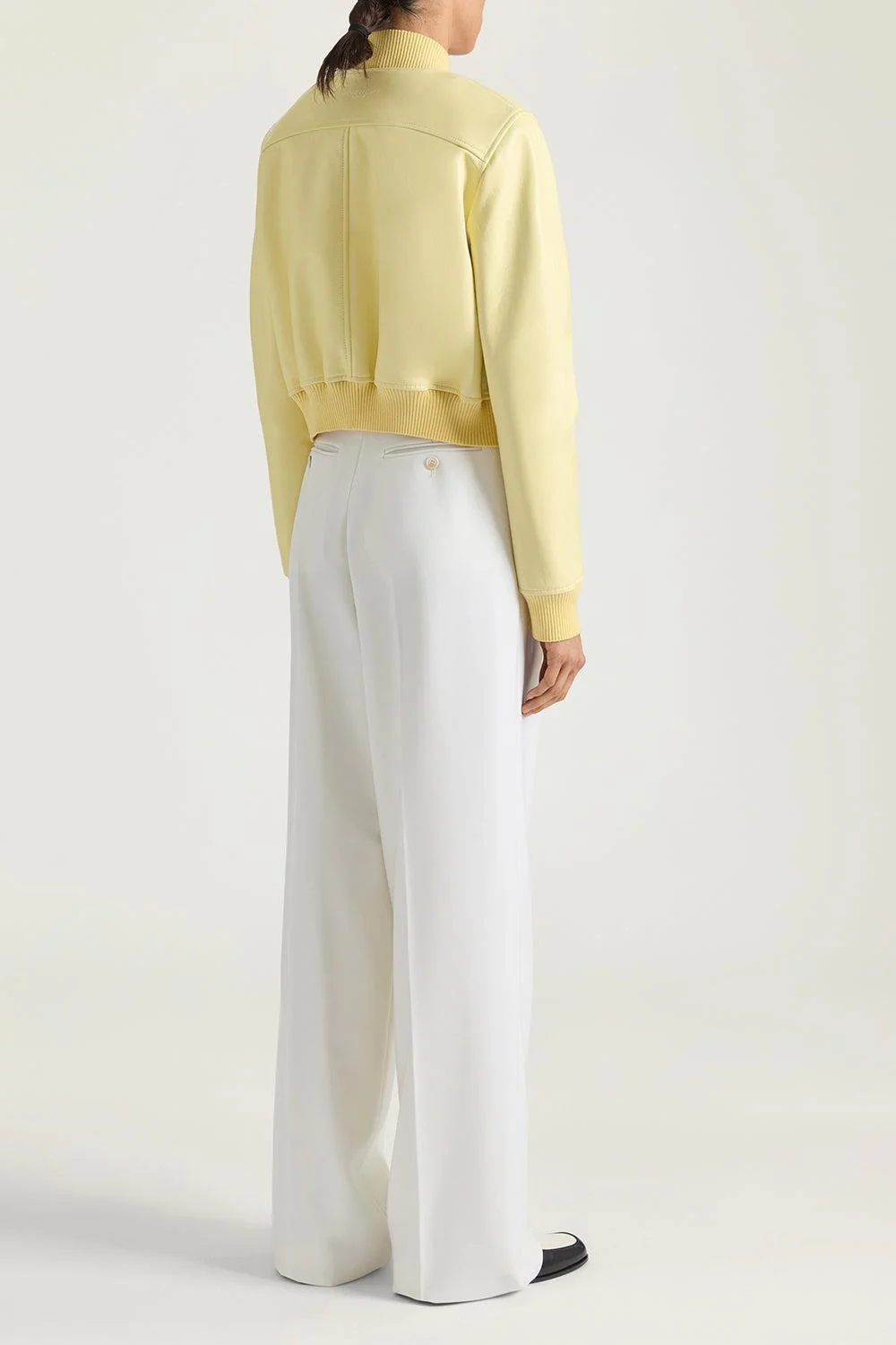 Crop Bomber Jacket - Image 3