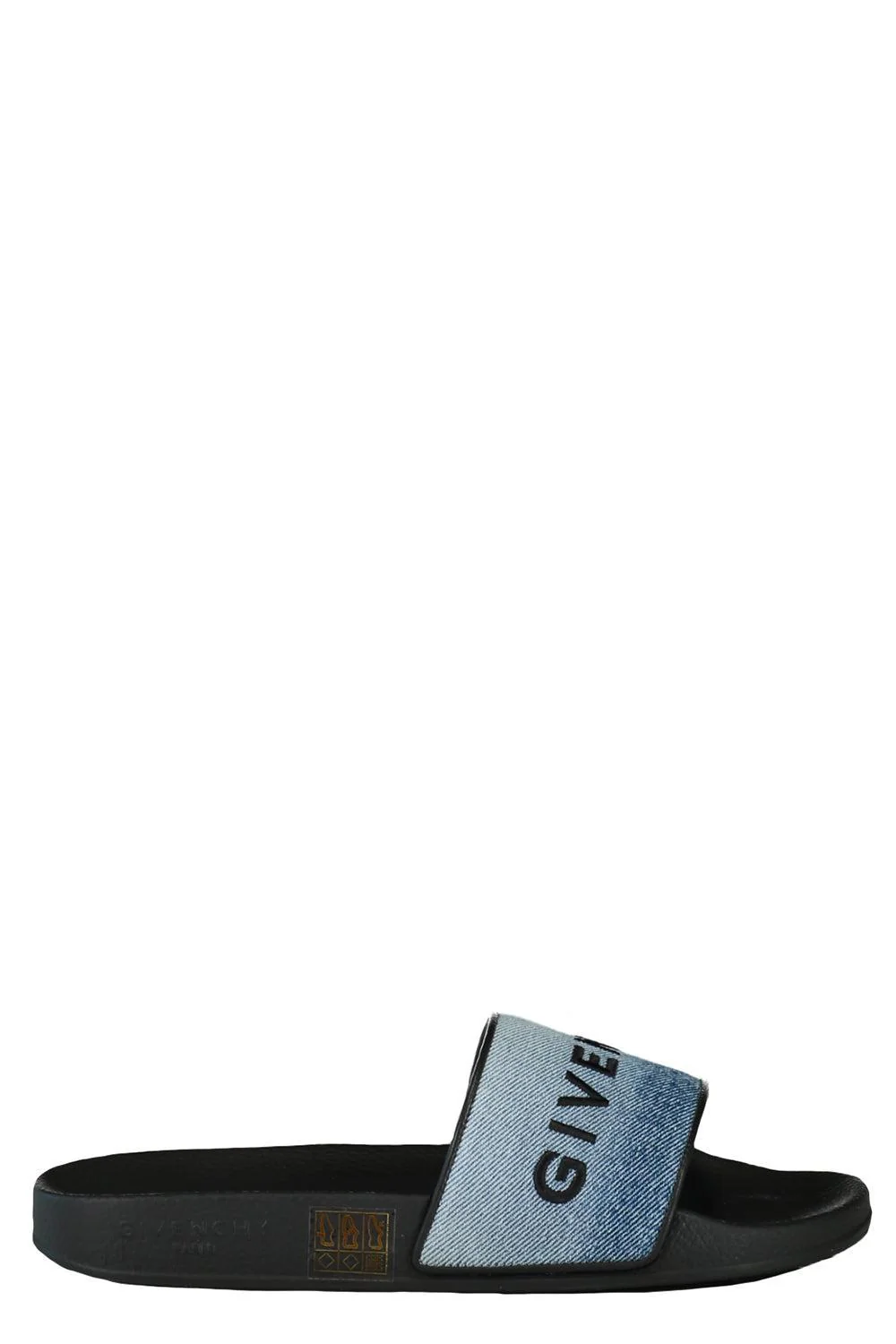 Flat Slides - Medium Blue