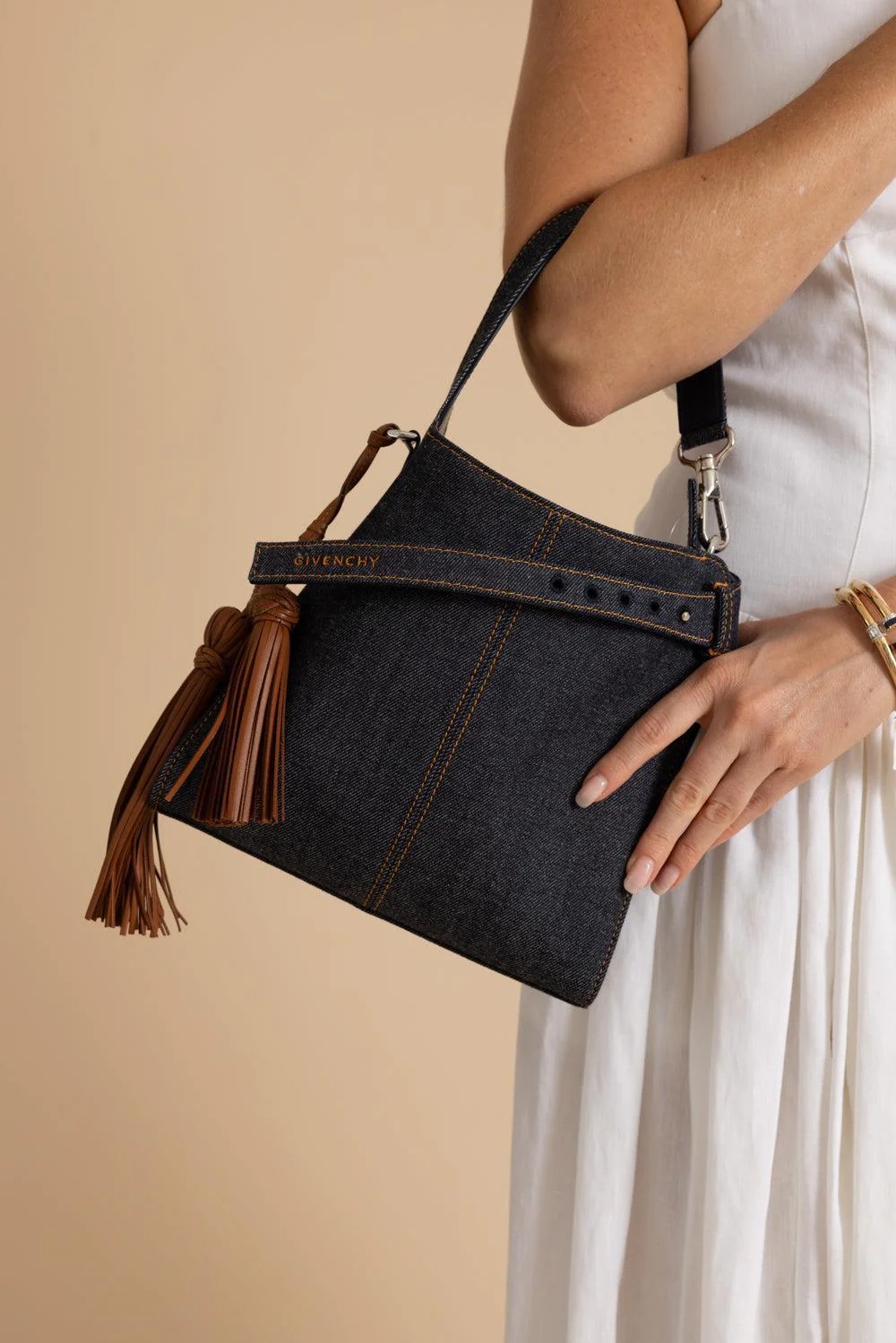 Hobo Mini Bag - Indigo Blue - Image 2