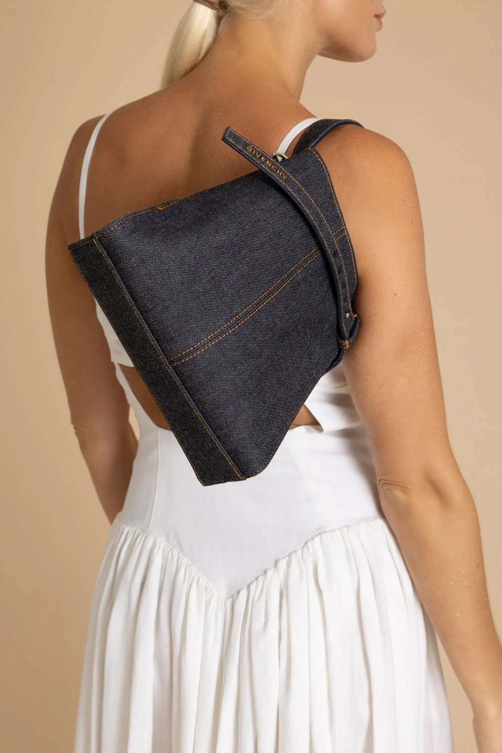 Hobo Mini Bag - Indigo Blue - Image 3