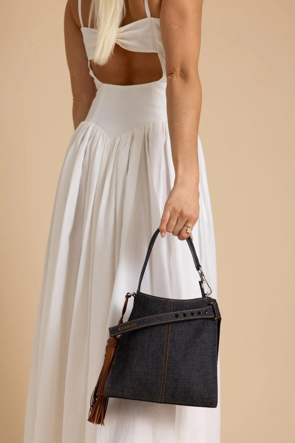 Hobo Mini Bag - Indigo Blue - Image 4