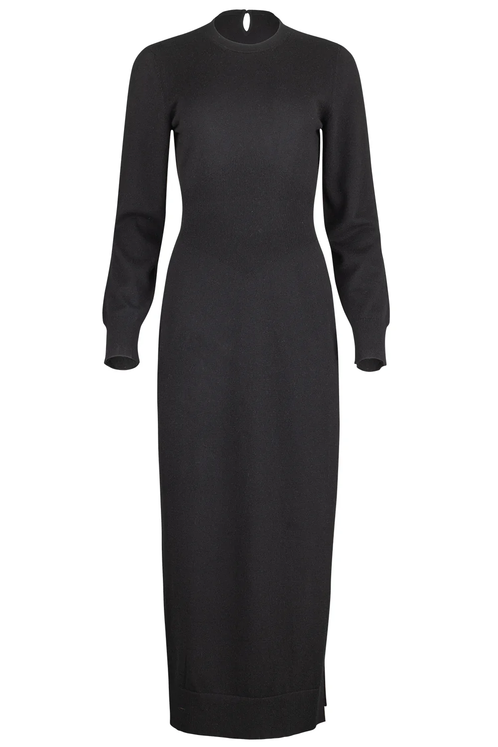 Long Sleeve Slit Dress