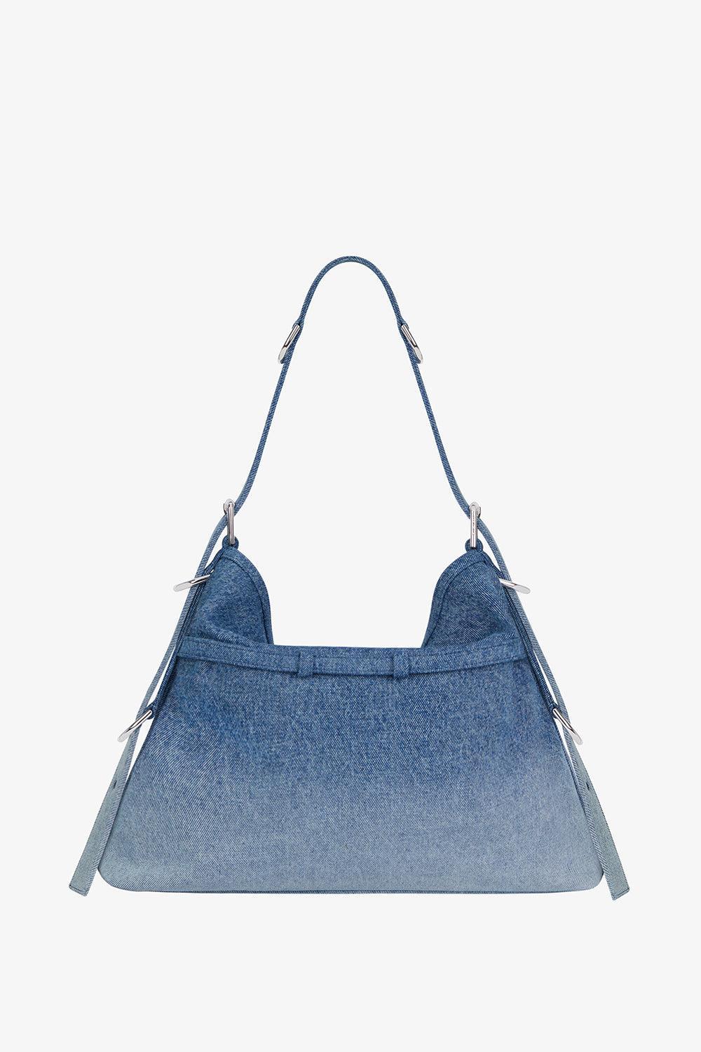 Medium Voyou Bag - Denim - Image 5