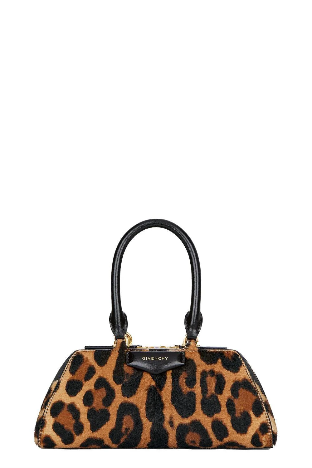 Mini Antigona East West Bag - Black Beige