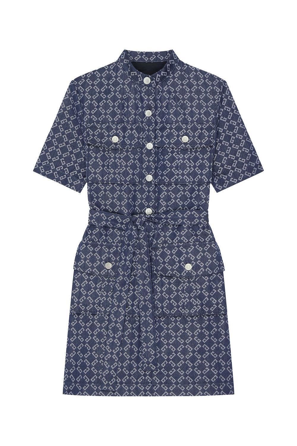 Monogram Short Dress