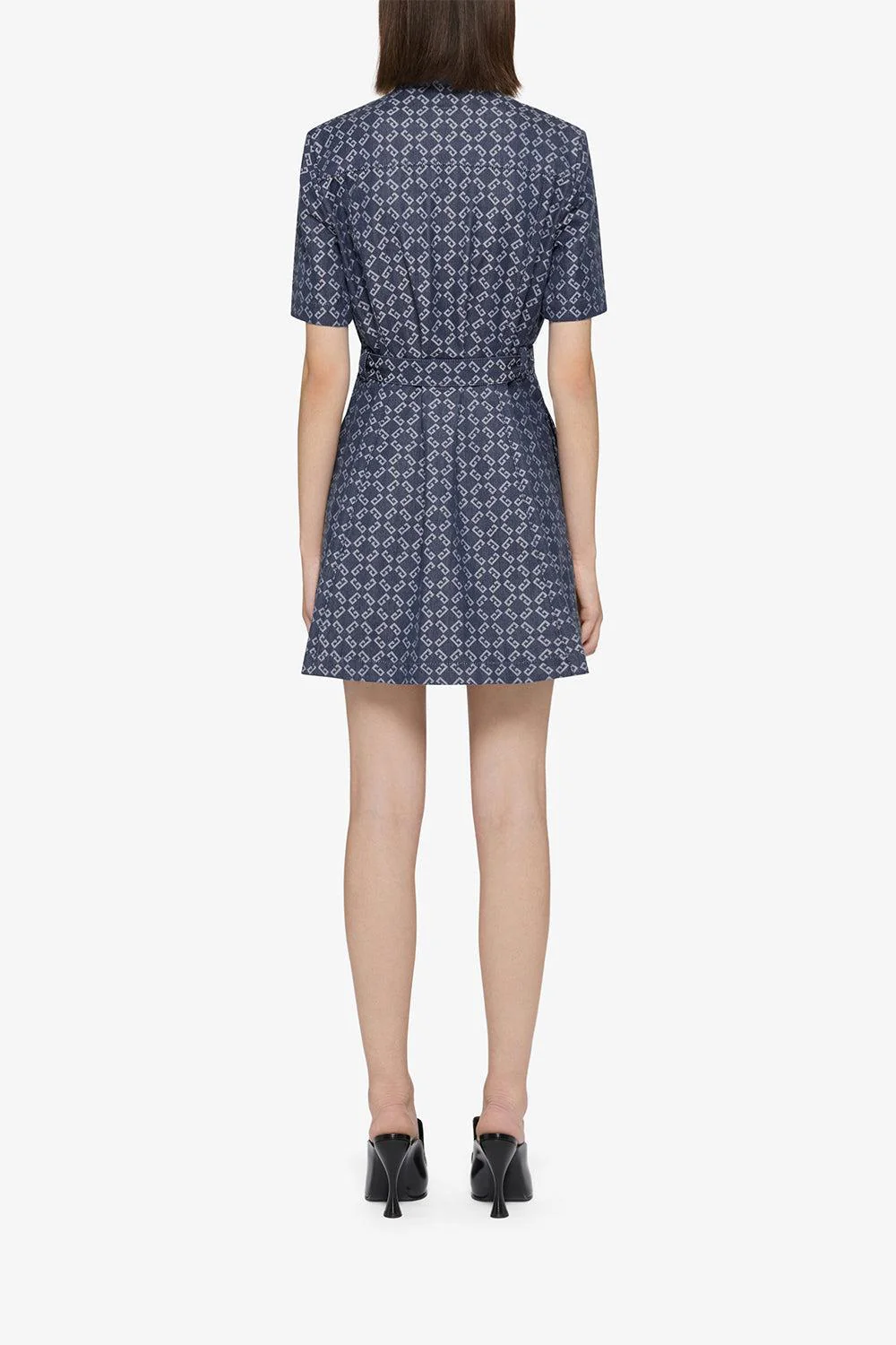 Monogram Short Dress - Image 3