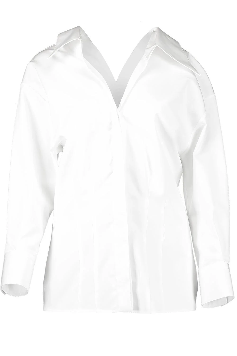 Opened Collar Blouse