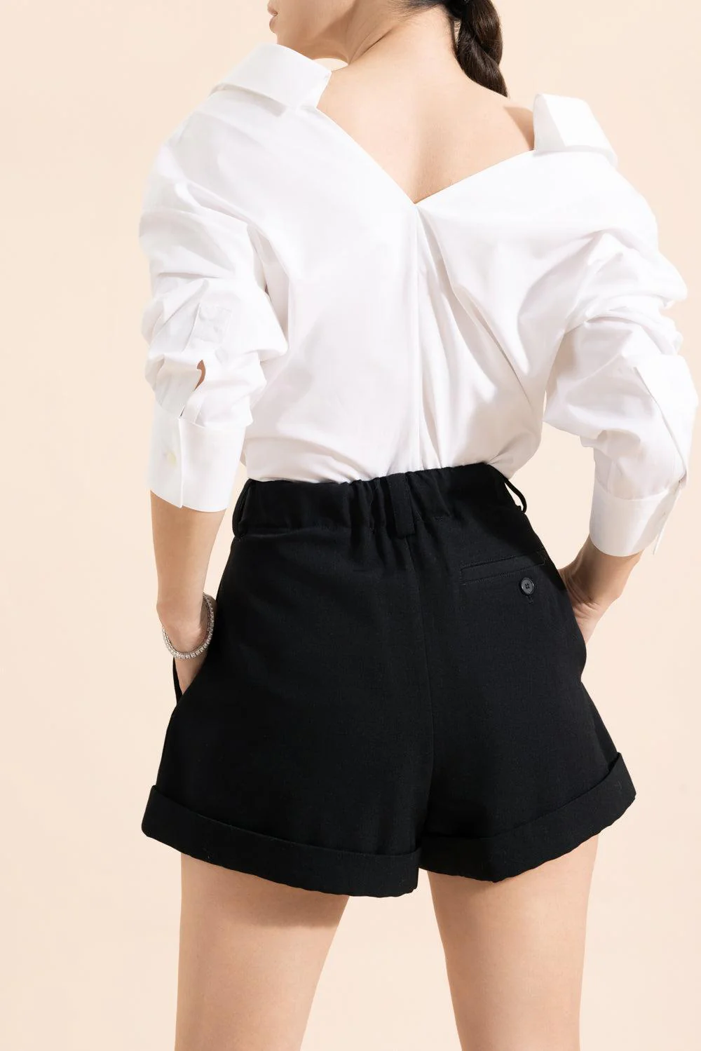 Opened Collar Blouse - Image 4