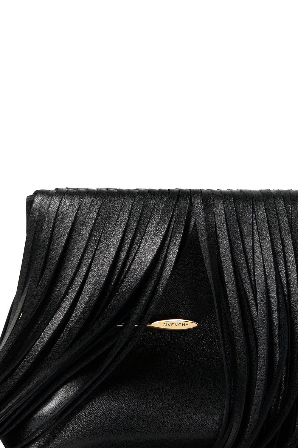 Pinch Soft Clutch - Black Fringe - Image 5