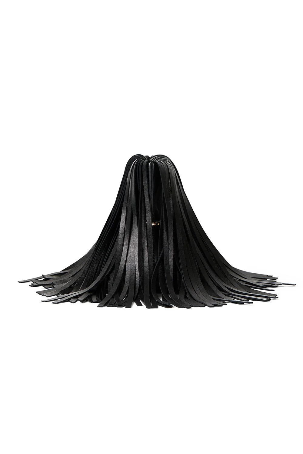 Pinch Soft Clutch - Black Fringe - Image 6
