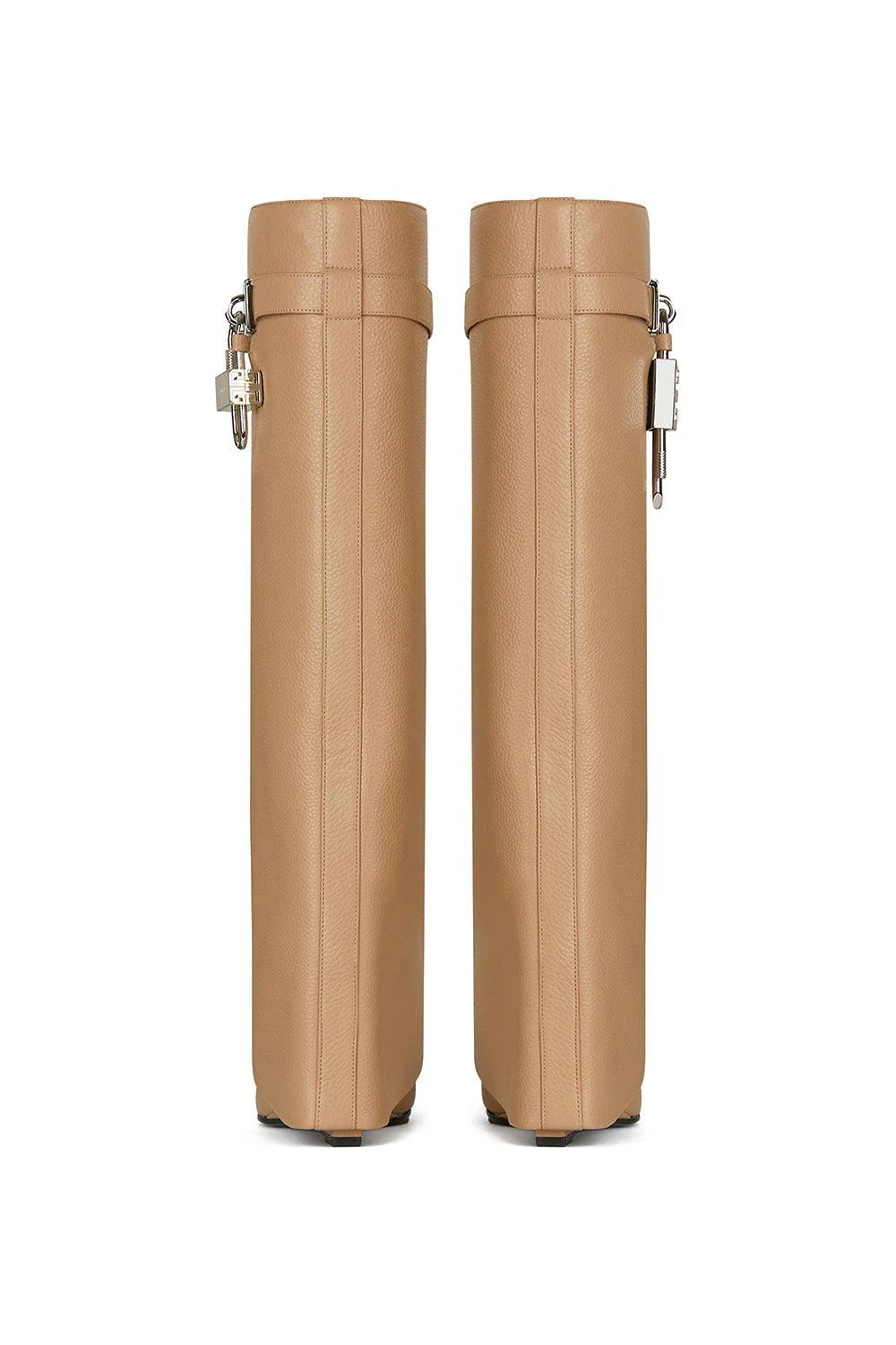 Shark Lock Boots - Beige - Image 8