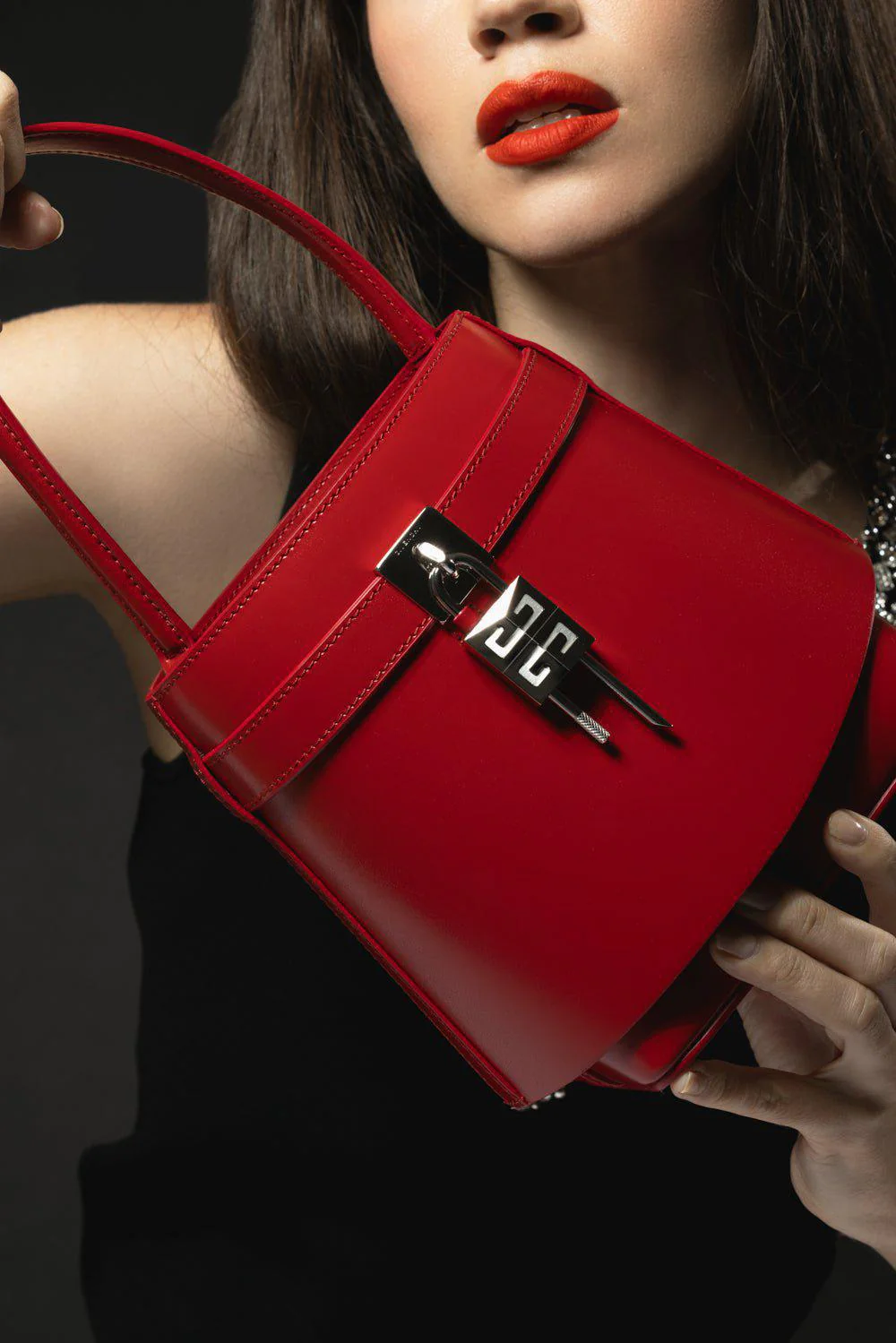 Shark Lock Bucket Bag - Image 2