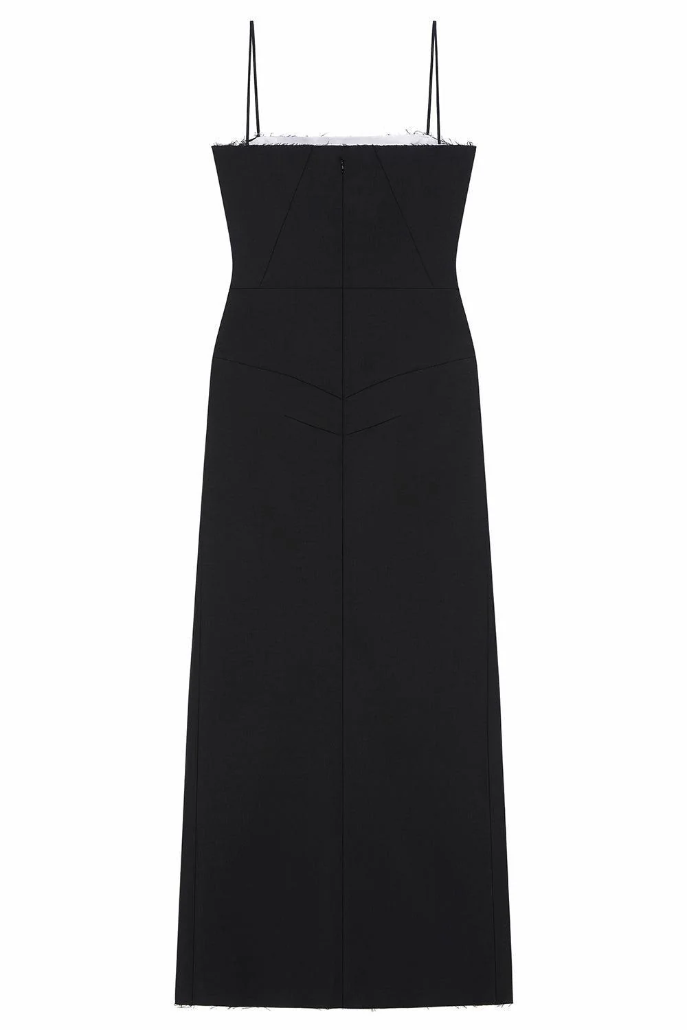 Sliced Long Wrap Dress - Image 2