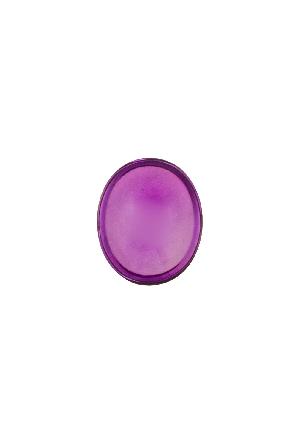 Amethyst Oval Disc