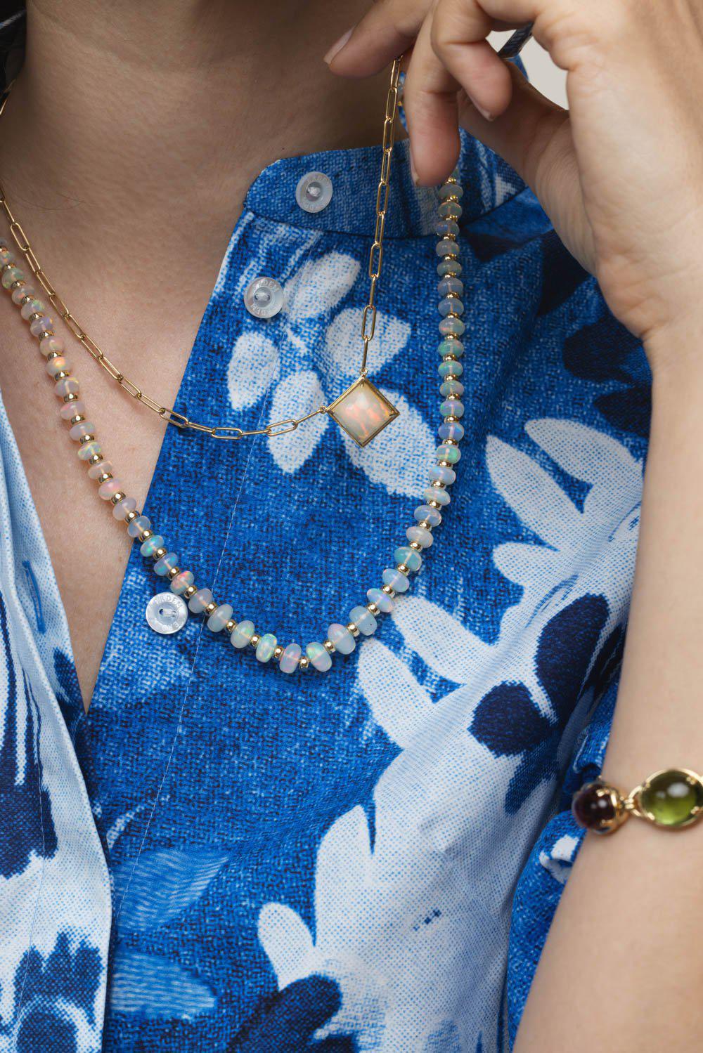 Beyond Opal Layer Necklace - Image 2