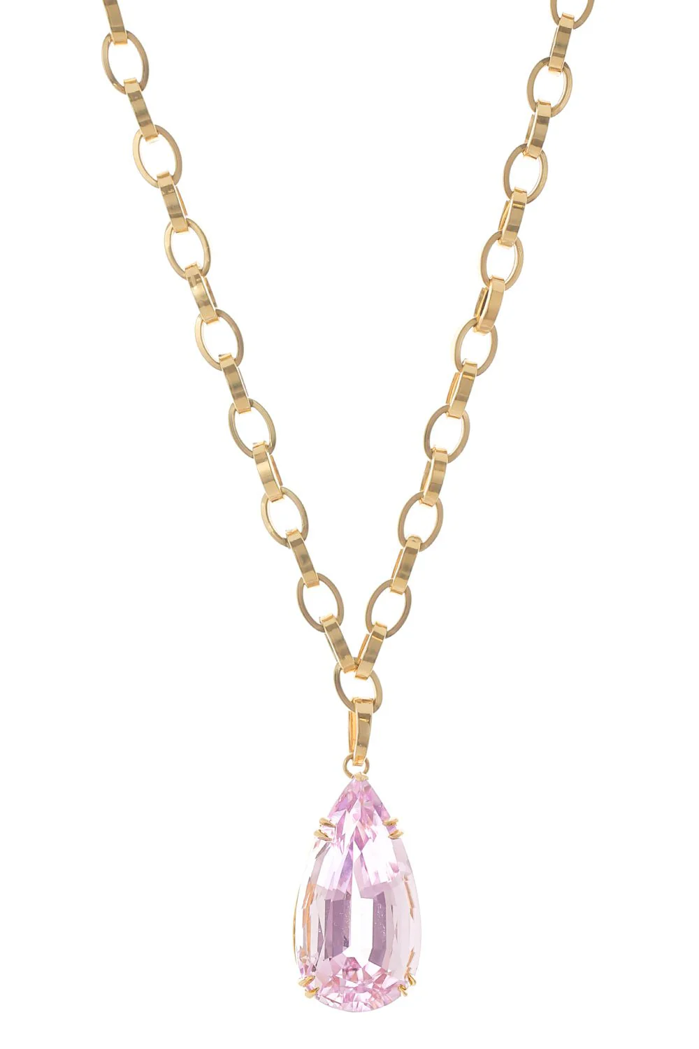 G-One Kunzite Pendant Necklace