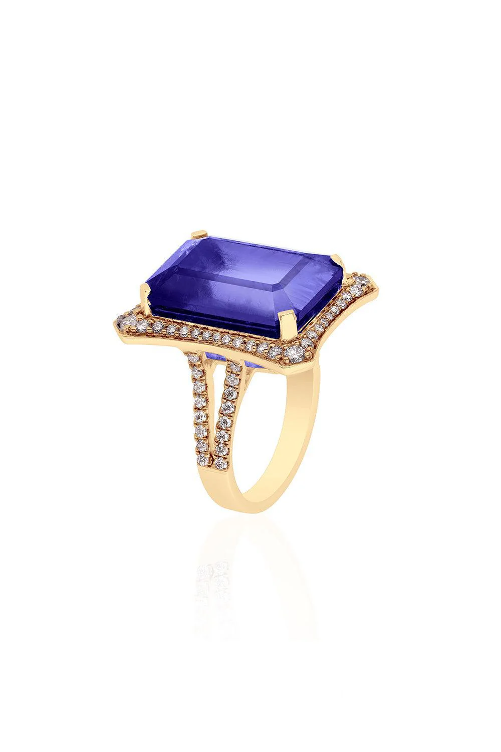 Large Tanzanite G-One Ring - Image 5