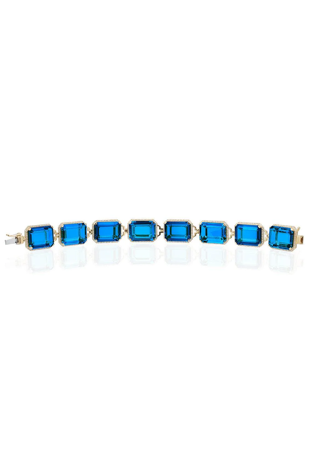 London Blue Topaz Gossip Bracelet