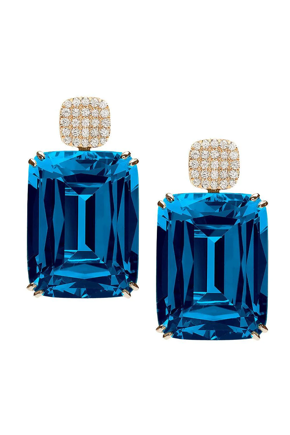 London Blue Topaz Gossip Earrings