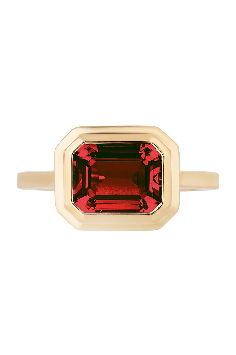 Manhattan Garnet Ring