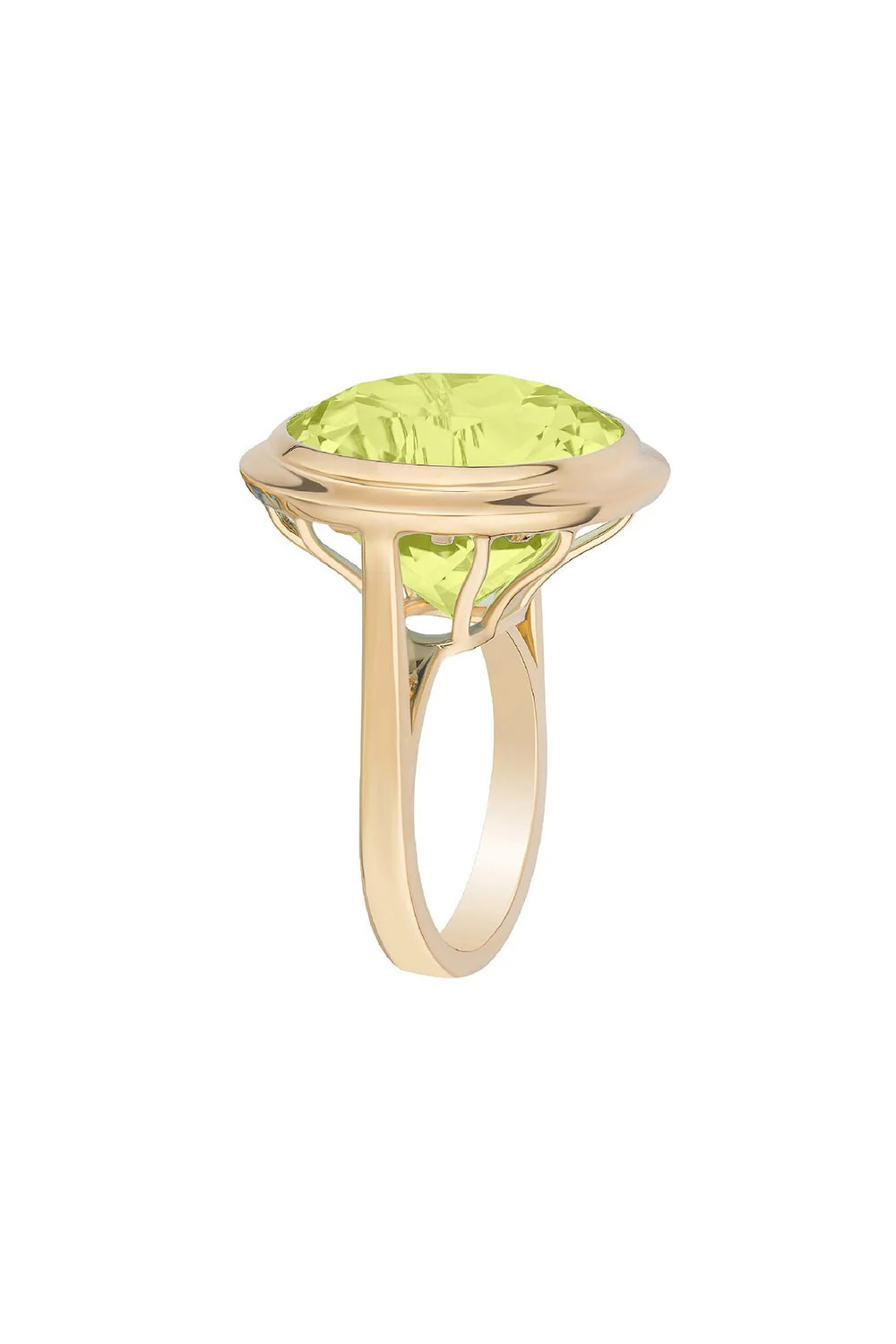 Manhattan Lemon Quartz Ring - Image 6