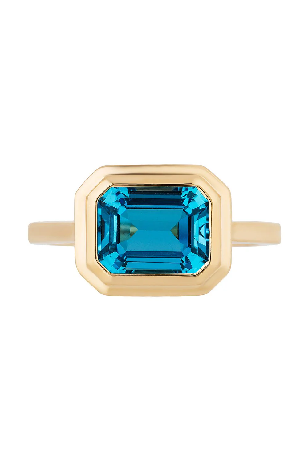 Manhattan London Blue Topaz Ring
