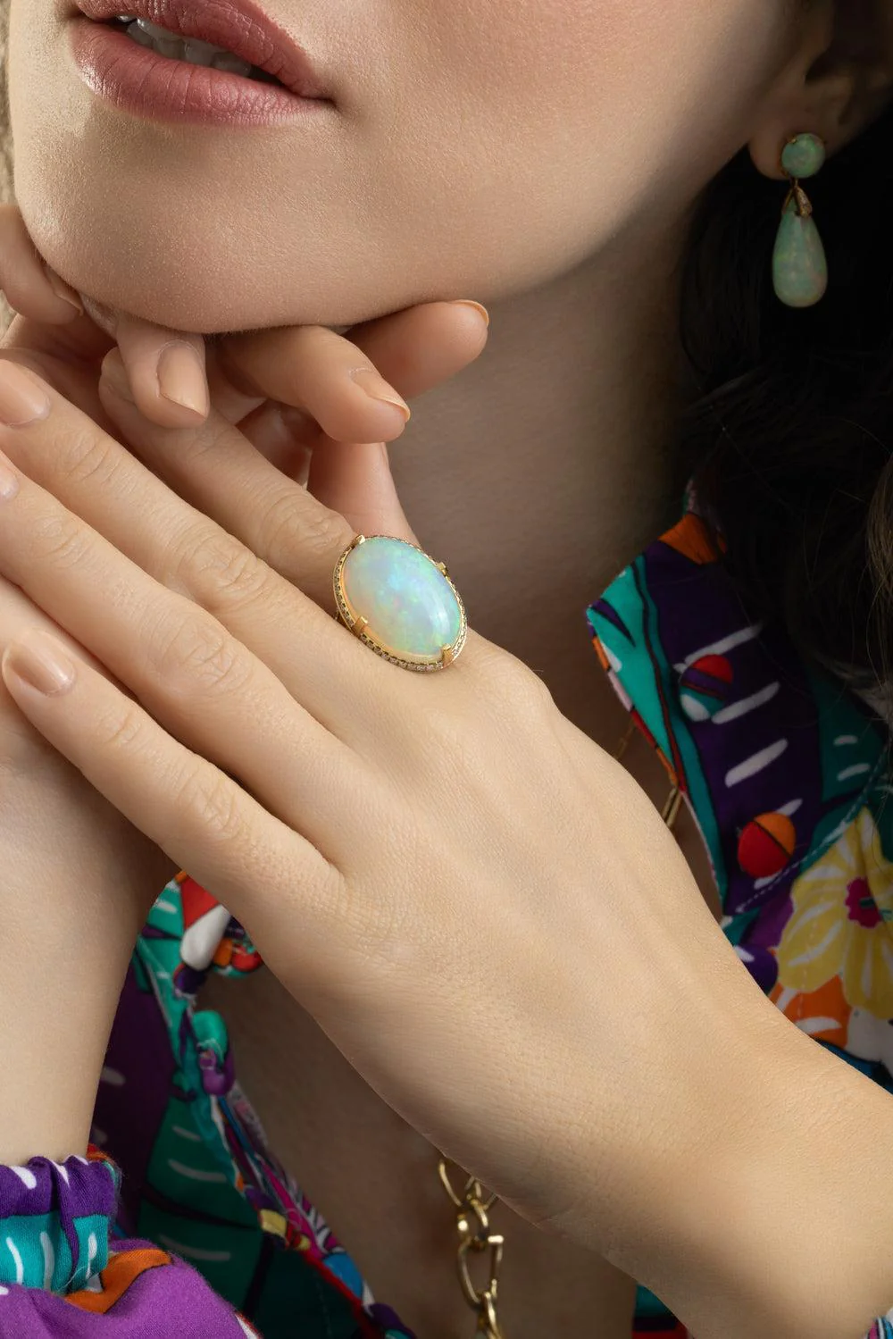 Opal Diamond G-One Ring - Image 4