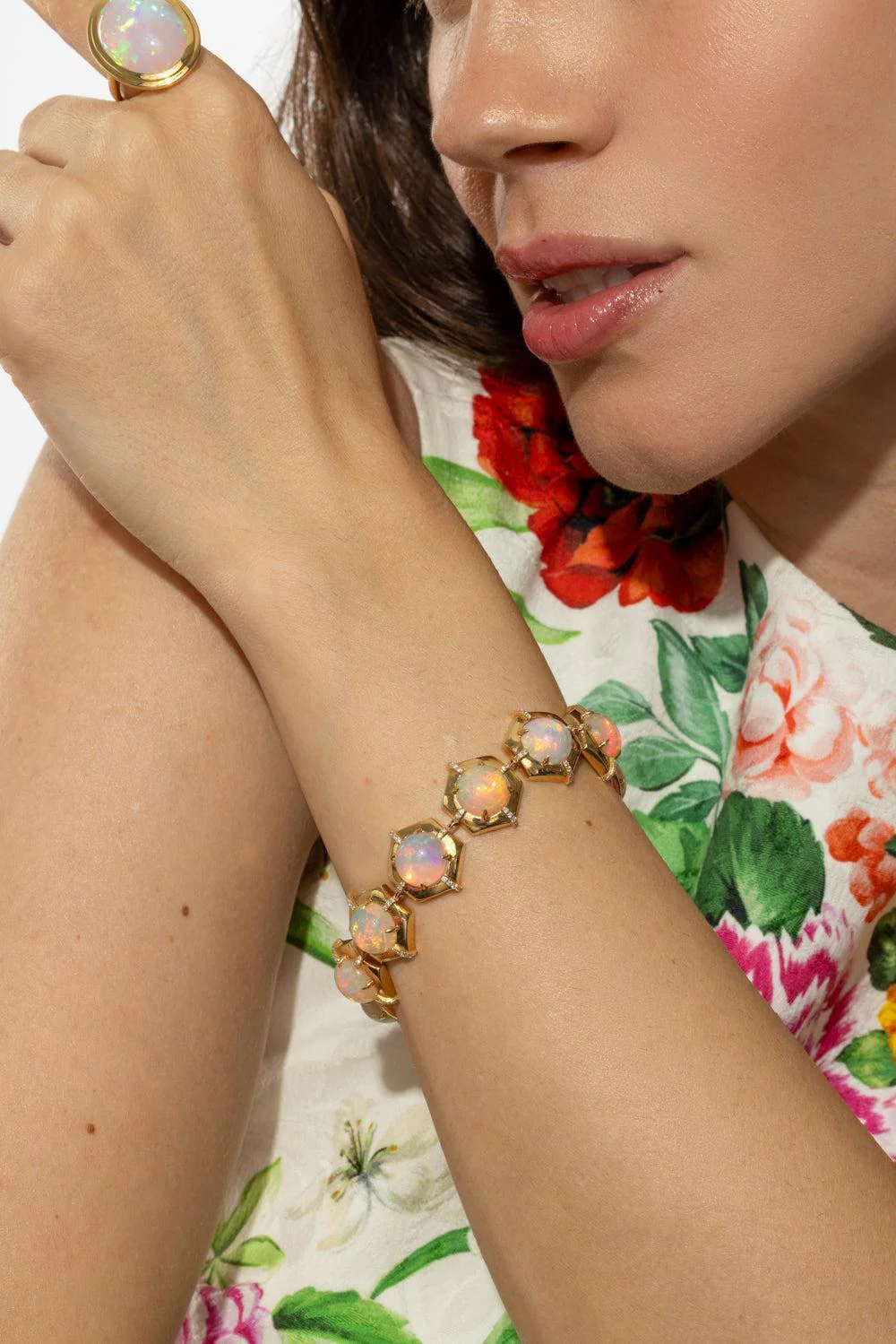 Opal Round Medallion G-One Bracelet - Image 3