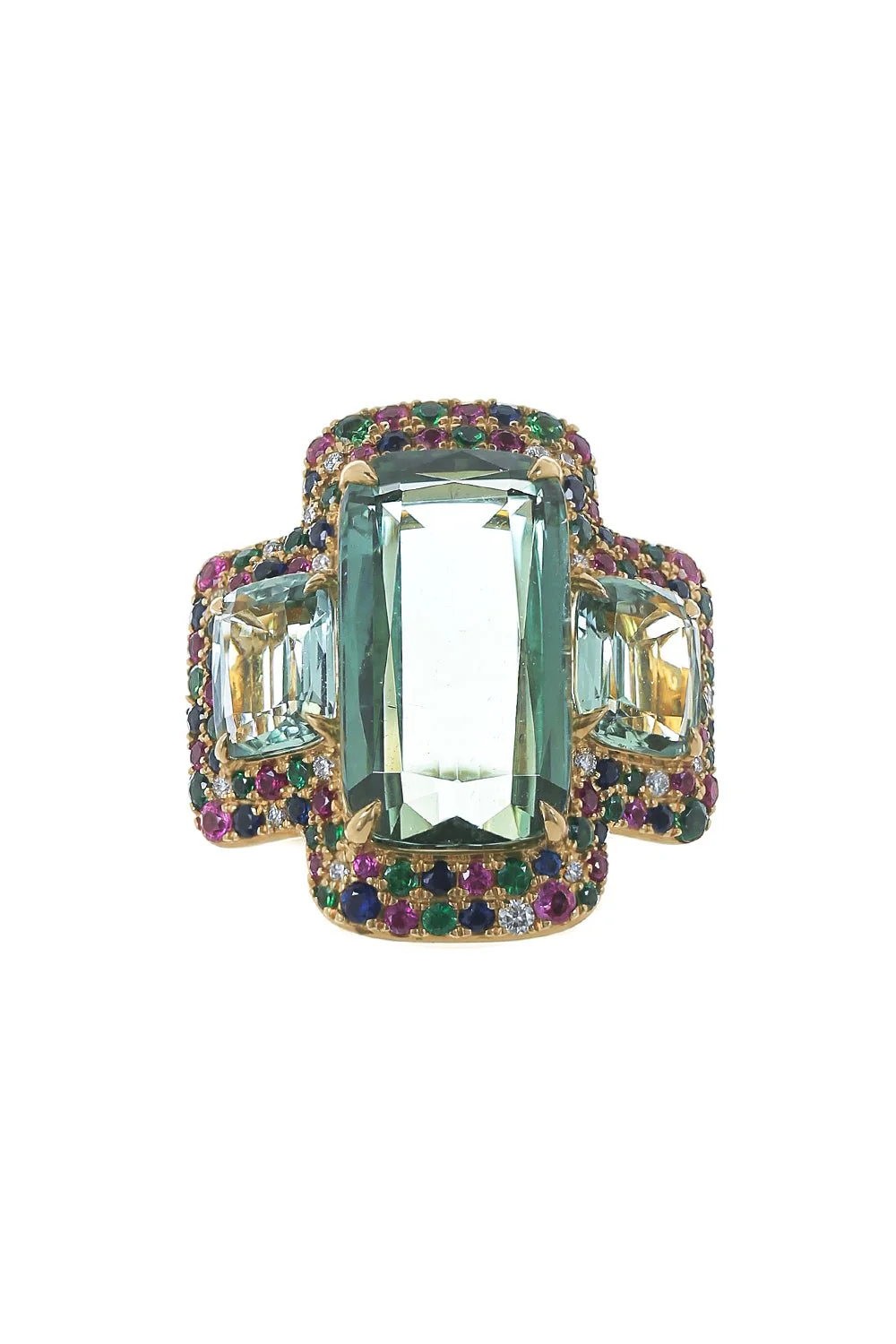 Rainforest Green Tourmaline Ring
