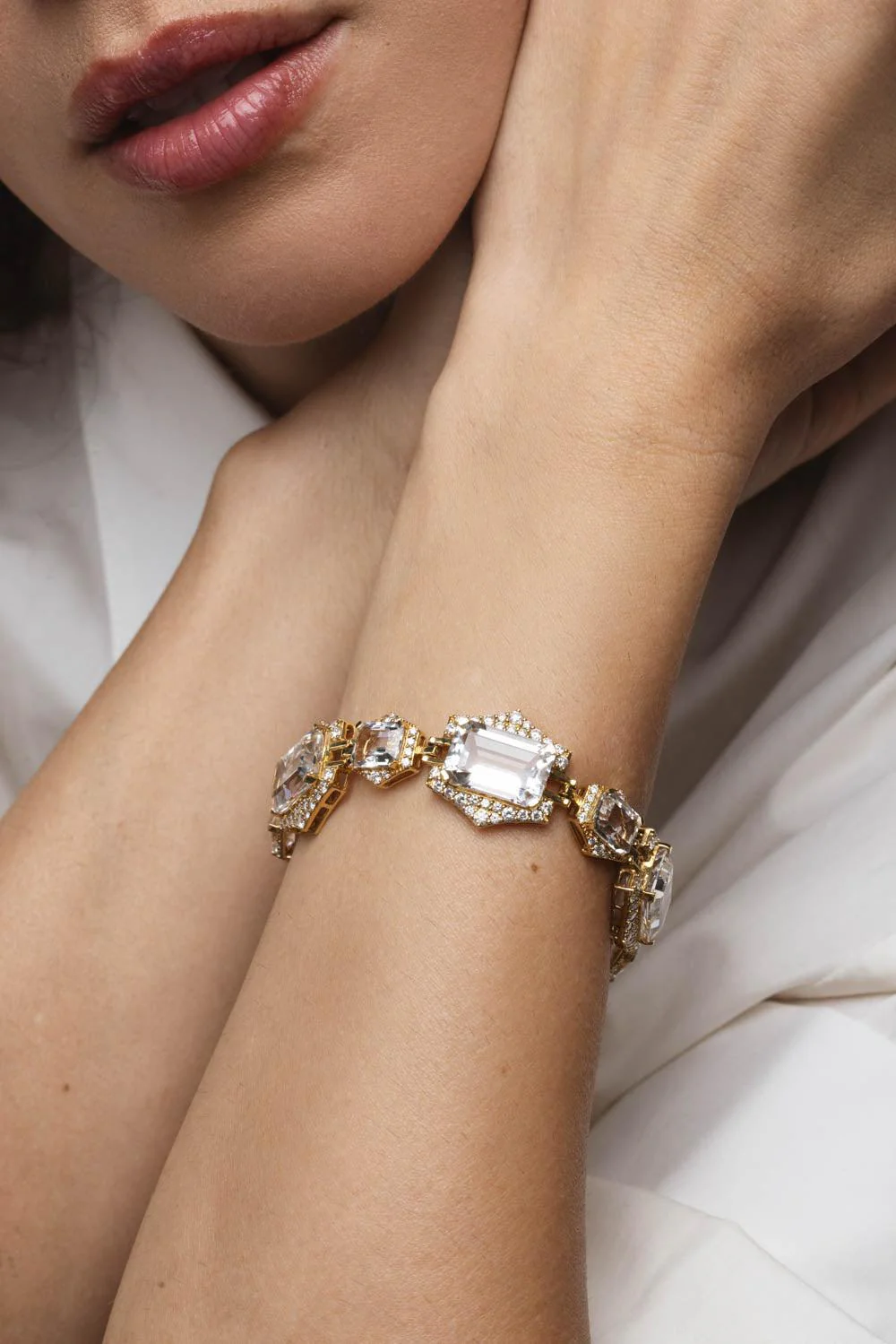 Rainforest Rock Crystal Bracelet - Image 2
