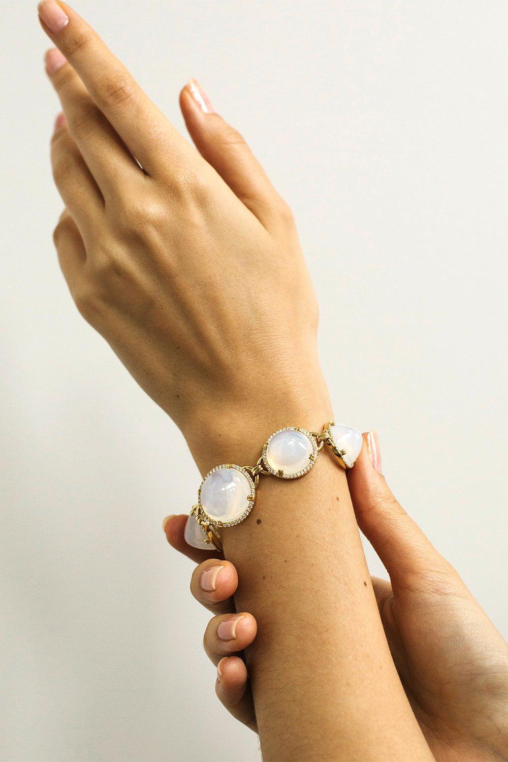 Rock N Roll Moon Quartz Bracelet - Image 2