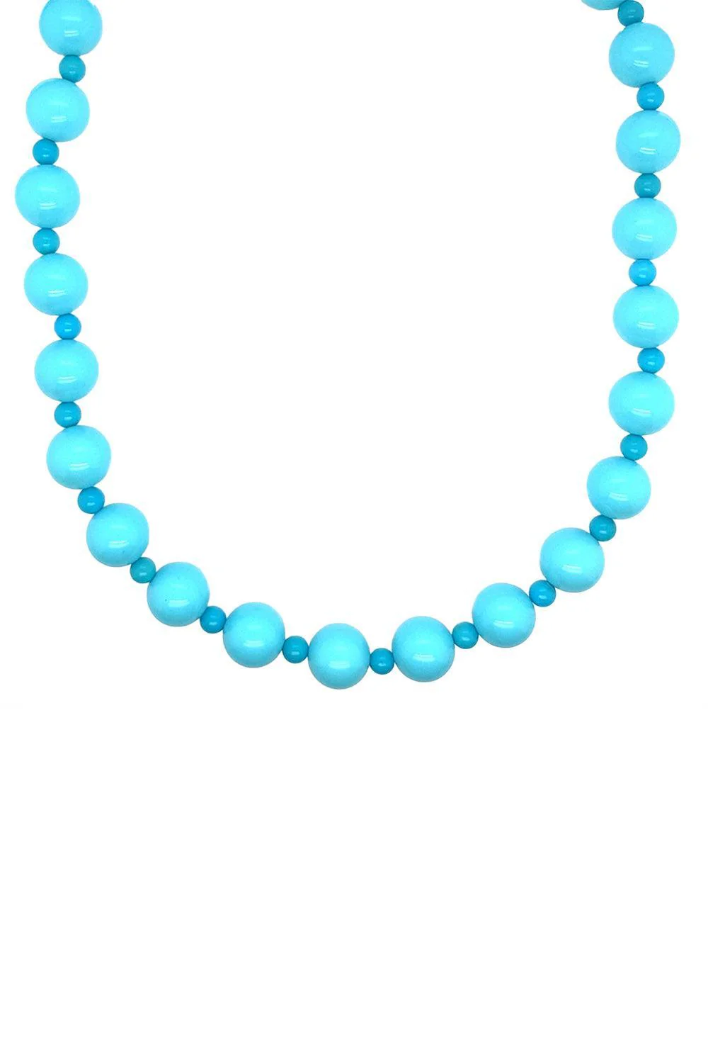 Turquoise Bead Beyond Necklace