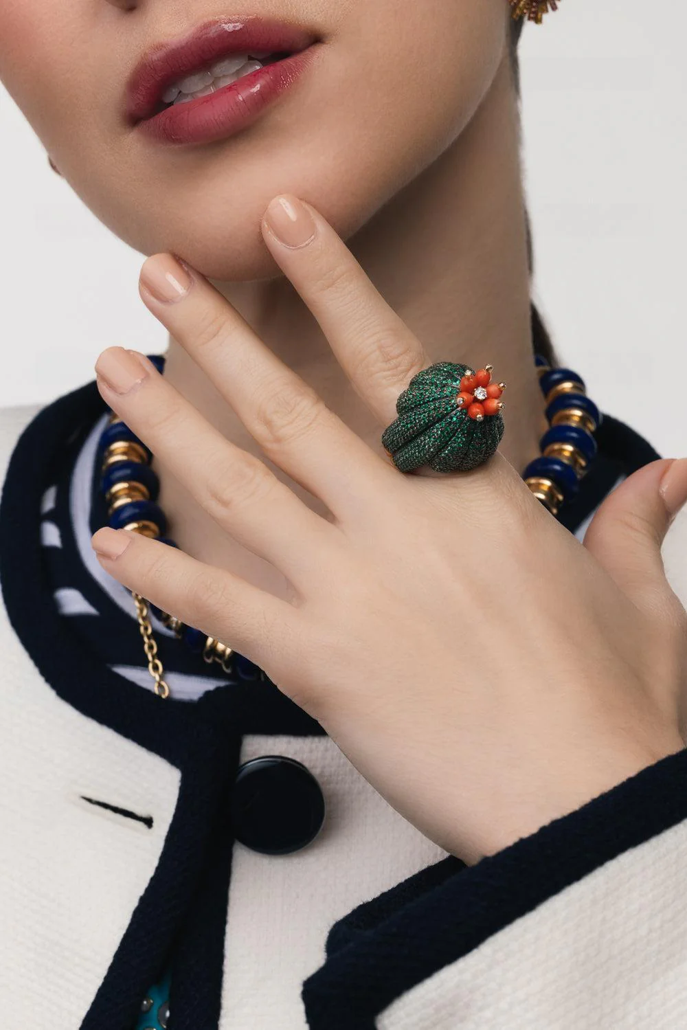 Cactus Cocktail Ring - Image 3